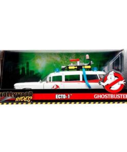 vehículo cazafantasmas ecto-1 escala 1:24 jada hollywood rides