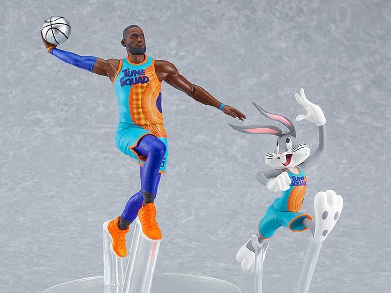 space jam lebron james y bugs bunny figuras nendoroid edición oficial