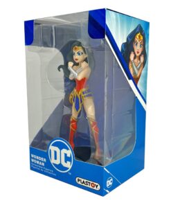 figura coleccionista wonder woman dc comics plastoy estatua pvc pintada a mano