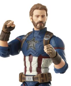 figura coleccionable capitán américa marvel legends serie película