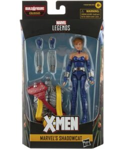 marvel legends shadowcat figura articulada 15 cm x-men baf colossus