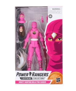 power rangers ninja pink ranger figura articulada lightning collection