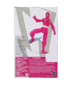 figura mighty morphin pink ranger ninja coleccionable hasbro