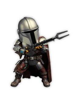 figura coleccionista the mandalorian y grogu star wars edición deluxe