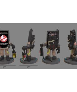 cargador poweridolz ghostbusters numskull estilo vhs retro