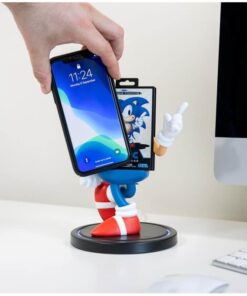poweridolz soporte cargador sonic the hedgehog sega accesorio coleccionista retro