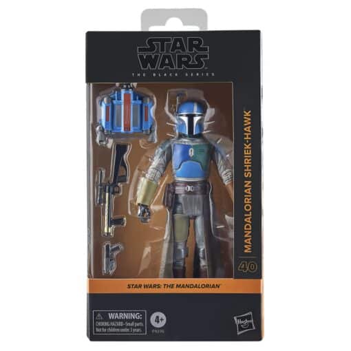 STAR WARS THE BLACK SERIES FIGURA MANDALORIAN SHRIEK HAWK, THE MANDALORIAN