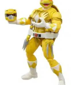 detalle figuras power rangers tmnt michelangelo y april o’neil hasbro oficial