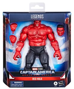 marvel legends red hulk figura deluxe articulada 20 cm brave new world