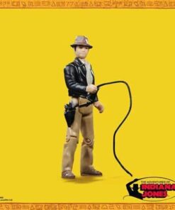 presentación indiana jones retro kenner colección oficial hasbro