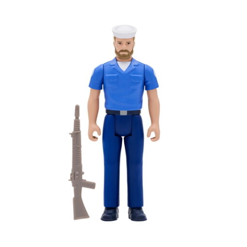 FIGURA REACTION GI JOE BLUESHIRT BEARD TAN - Imagen 2