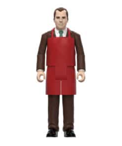 figura coleccionista toby flenderson the office reaction super7 9.5 cm edición retro