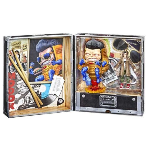 Figuras Captain y Elvis Modok Marvel Retro Collection