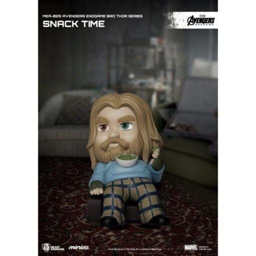 MINI EGG ATTACK BRO THOR SERIES FIGURA THOR SNACK TIME AVENGERS ENDGAME