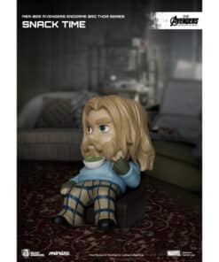 detalle mini egg attack bro thor con diseño inspirado en endgame