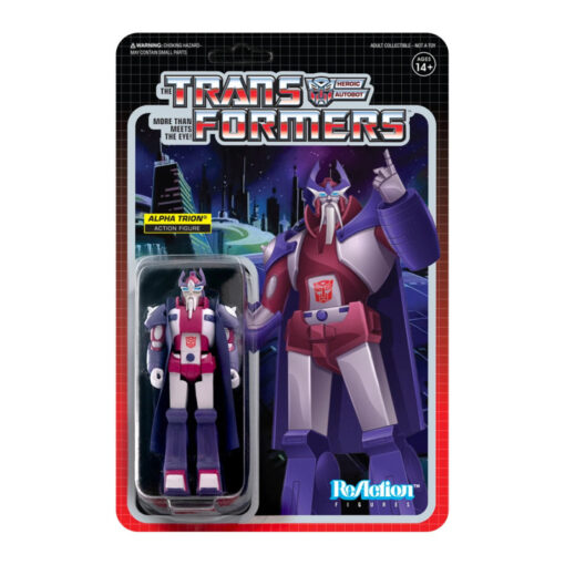 TRANSFORMERS FIGURA ALPHA TRION SUPER 7