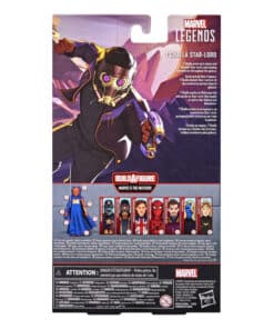 detalle figura t’challa star-lord marvel legends baf the watcher