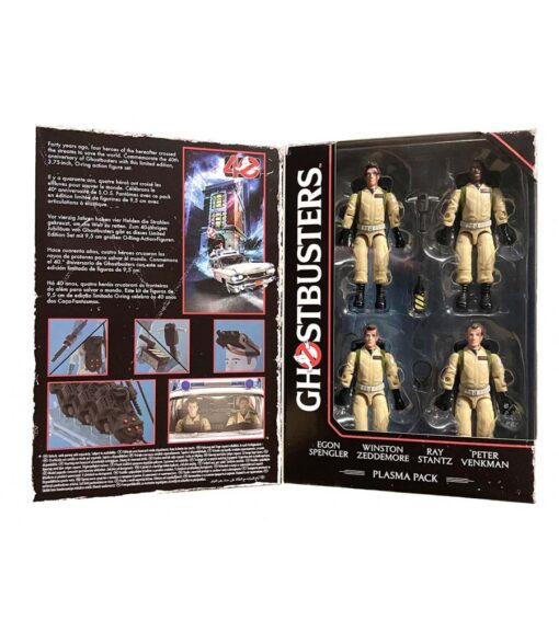 GHOSTBUSTERS PLASMA PACK 40 ANIVERSARIO PACK DE 4 FIGURAS EDICIÓN LIMITADA - Imagen 2