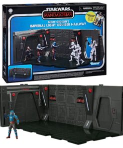 diorama moff gideon star wars imperial light cruiser hallway colección vintage