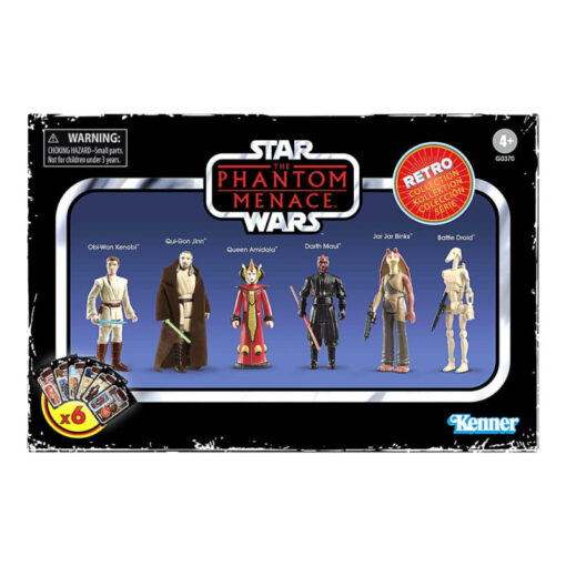 STAR WARS LA AMENAZA FANTASMA PACK DE 6 FIGURAS KENNER THE VINTAGE COLLECTION - Imagen 3