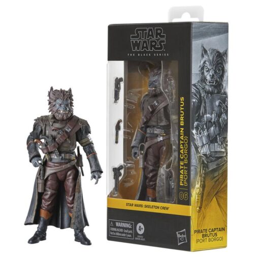 STAR WARS THE BLACK SERIES FIGURA PIRATE CAPAIN BRUTUS STAR WARS SKELETON CREW - Imagen 3
