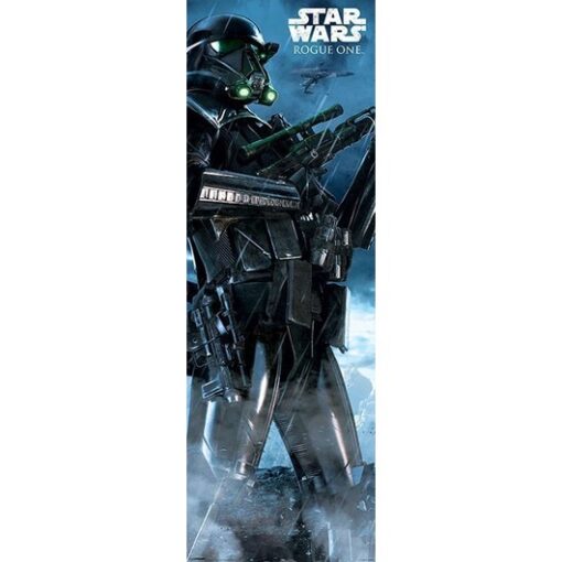 STAR WARS ROGUE ONE POSTER PUERTA PREMIUM 53X158cm CON CUELGA POSTER