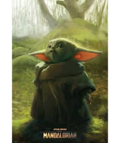 Póster Grogu The Mandalorian Star Wars 61x91,5 cm premium oficial