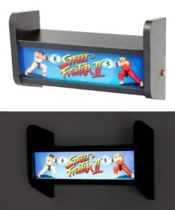  Lámpara retro Street Fighter II con batería recargable