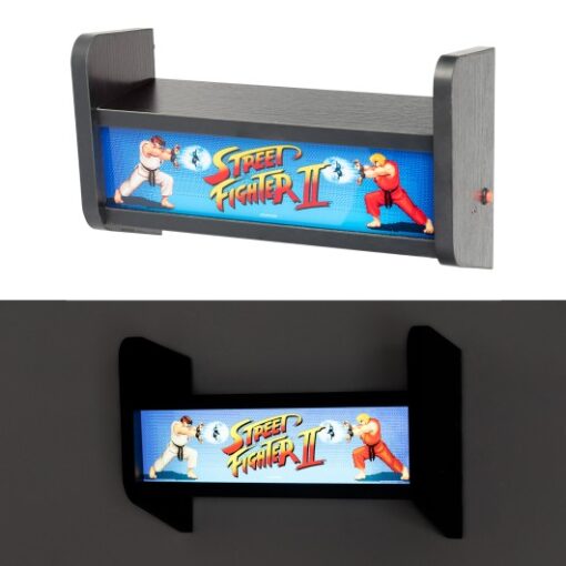 STREET FIGHTER ESTANTERÍA LÁMPARA ARCADE BALDA STREET FIGHTER II - Imagen 2