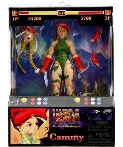 Figura articulada de Cammy White Street Fighter II oficial de Jada Toys