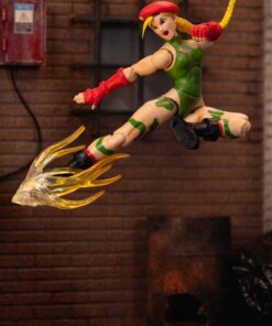 Figura de colección Cammy Street Fighter articulada con accesorios intercambiables