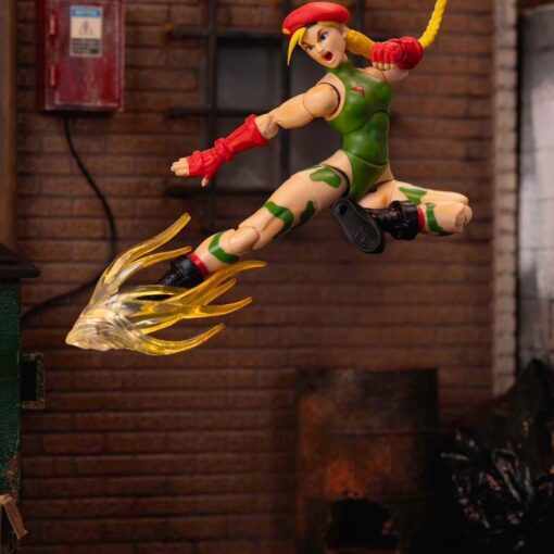 STREET FIGHTER FIGURA CAMMY WHITE JADA ULTRA STREET FIGHTER II 15cm NUEVO - Imagen 3