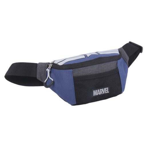 MARVEL Riñonera Deportiva Marvel Ideal para Correr, Bolsillo Frontal MARVEL