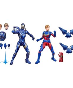 marvel legends captain marvel rescue armor figuras coleccion