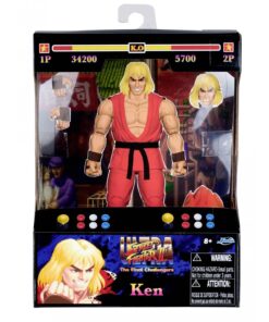 figura ken masters ultra street fighter ii 15 cm articulada jada toys