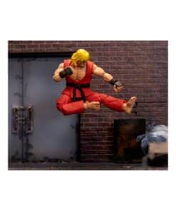 figura street fighter ken masters ultra 15 cm articulada colección