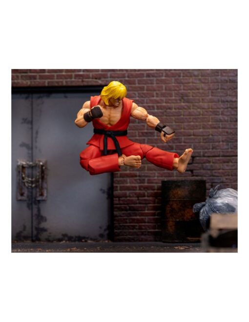 Figura coleccionista Ken Masters Ultra Street Fighter II 15 cm articulada Jada Toys - Imagen 5