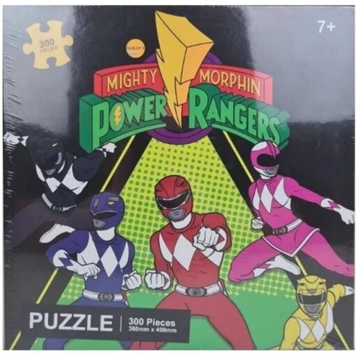 PUZZLE 300 PIEZAS MIGHTY MORPHIN POWER RANGERS 36X49cm HASBRO