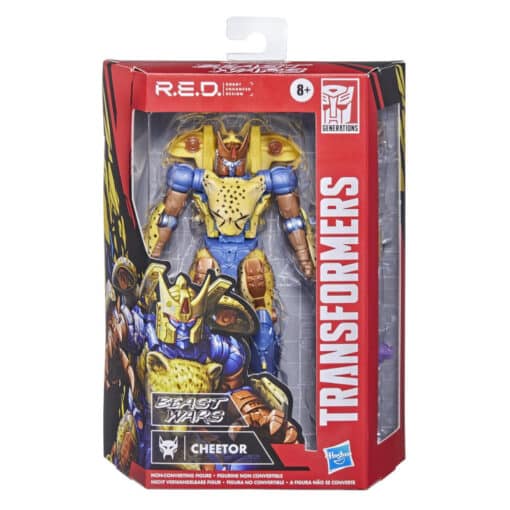 TRANSFORMERS FIGURA CHEETOR BEAST WARS ROBOT ENHANCED DESIGN