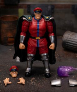 figura street fighter m. bison ultra 15 cm articulada jada toys colección
