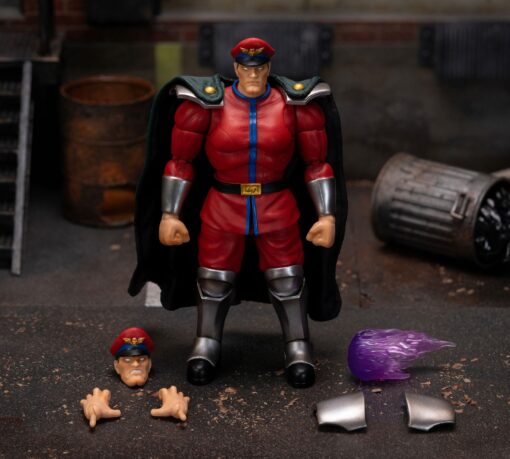 Figura coleccionista M. Bison Ultra Street Fighter II 15 cm articulada Jada Toys - Imagen 2