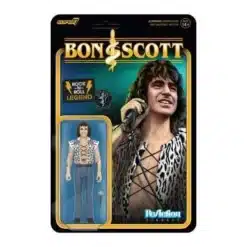 bon scott figura reaction Super7 High Voltage 3.75 escala coleccionable