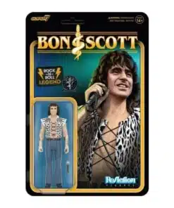 bon scott figura reaction Super7 High Voltage 3.75 escala coleccionable