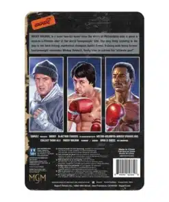 rocky balboa figura reaction Super7 Workout detalle figura