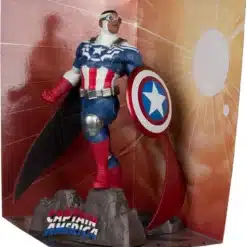 captain america figura mcfarlane Marvel Collection frontal