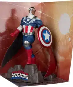 captain america figura mcfarlane Marvel Collection frontal