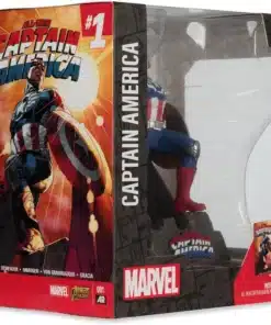 captain america figura mcfarlane Marvel Collection pose acción