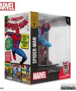 figura Spider-Man McFarlane Gold Label colección Marvel
