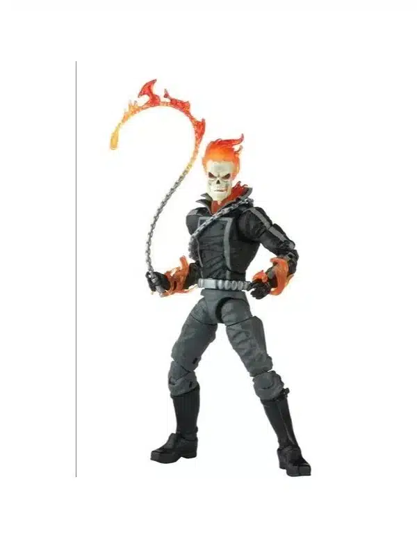 ghost rider marvel legends figura con detalles premium