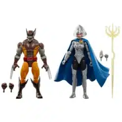 marvel legends wolverine brood figura con detalles premium